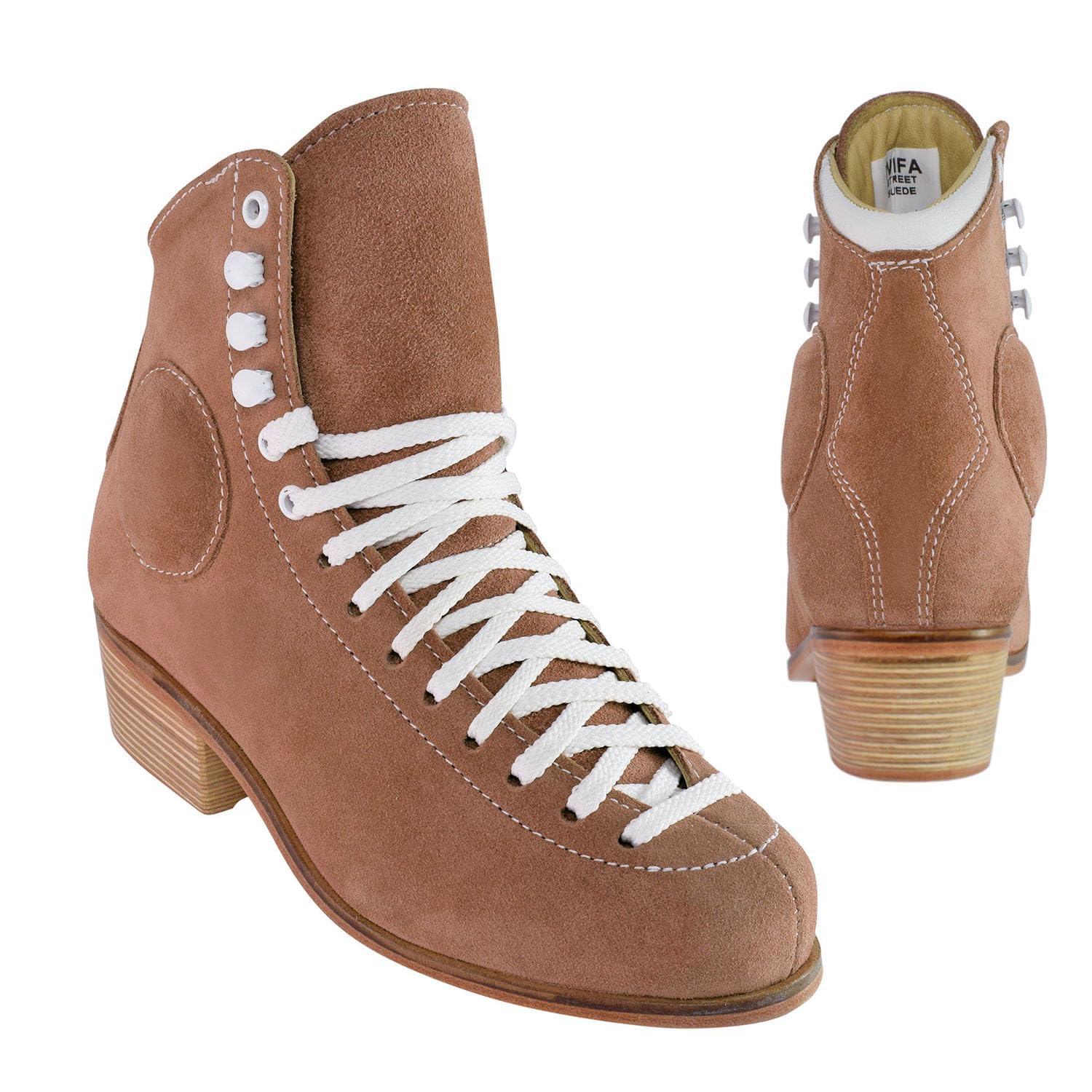 Wifa Skates - Roller Skate Boots - Street Suede - Chestnut - 38.5