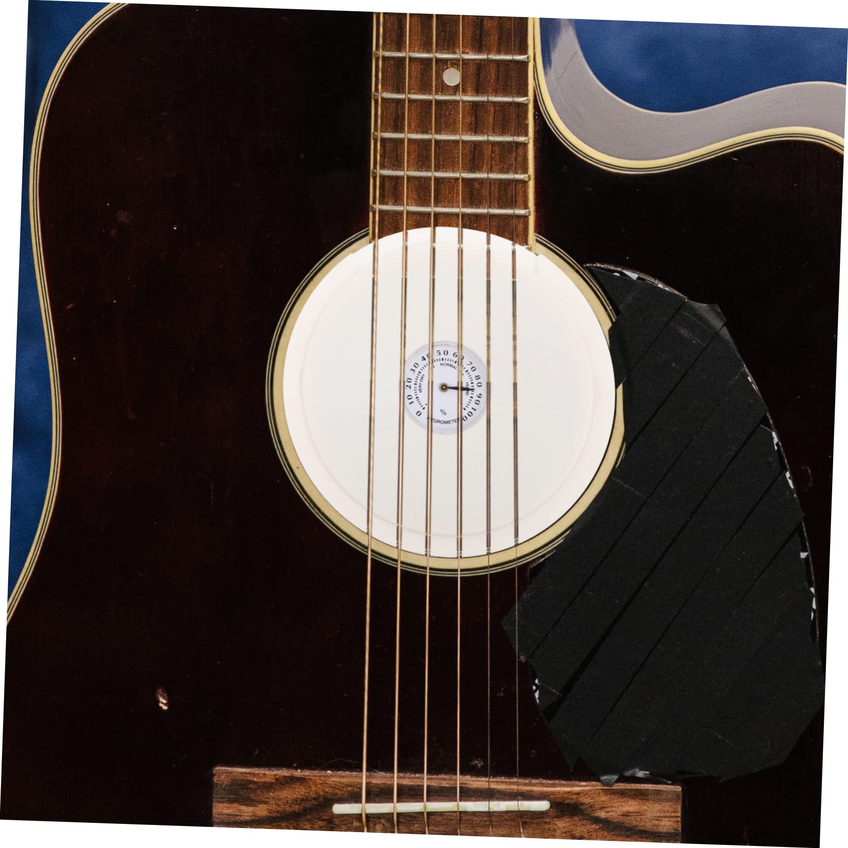 HEMOTON 2 Umidificatori Per Chitarra Acustica Kit Per La Della Chitarra Con Umidificatore Per Buca Sonora E Igrometro