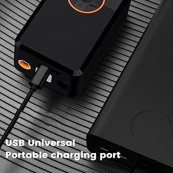 Tire Inflator Portable Air Compressor | 896 kPa Portable LED Tire Inflator, Car Air Pump | For Car, Bicycle, Motorcycle, Truck, Outdoor, Balloon