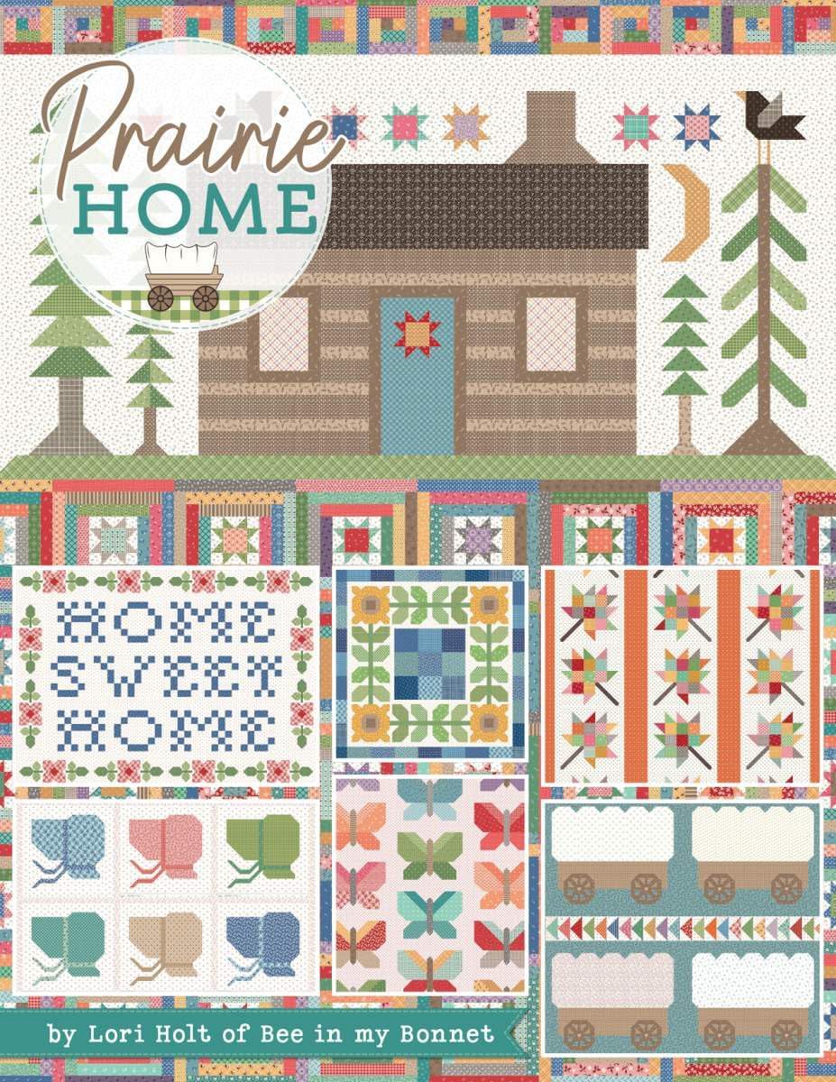 Riley Blake Assortment of Creative, Must-Have Quilt Patterns by Lori Holt of Bee in My Bonnet and It’s So Emma. (It's Sew Emma Prairie Home Book)