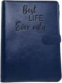 Jehovah Witness Ministry Supplies, Jw Tract Holder for Ministry 2026, Jehovah Witness Supplies, Navy Blue Faux Leather Organizer.