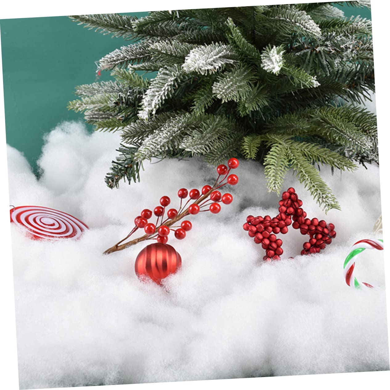 PRETYZOOM 5st Schneedecke Weihnachtsdekoration Weihnachtsdecken Kunstschnee Für Das Weihnachtsdorf Fake Snow Decoration Weihnachtsdorf Schnee Weihnachtsdorfdecke Kunstdecke Weiß Das Haustier