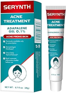 Acne Gel for Face, Fast Absorbing Blemish Care, Oil Control & Redness Relief, Gentle for Sensitive & Acne-Prone Skin