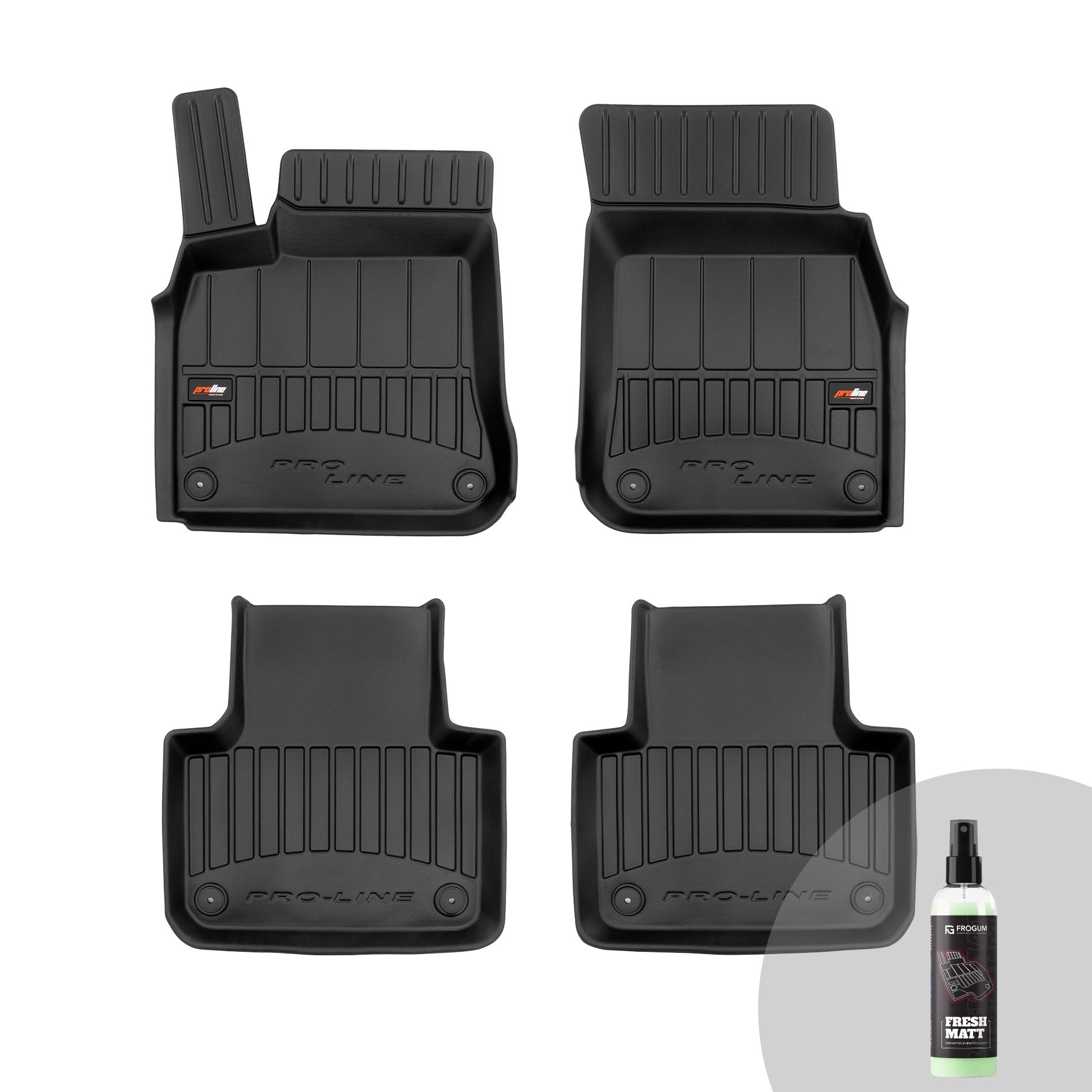 Tappetini Auto TPE Frogum Pro-Line per Volkswagen Touareg III dal 2018 TPE set d
