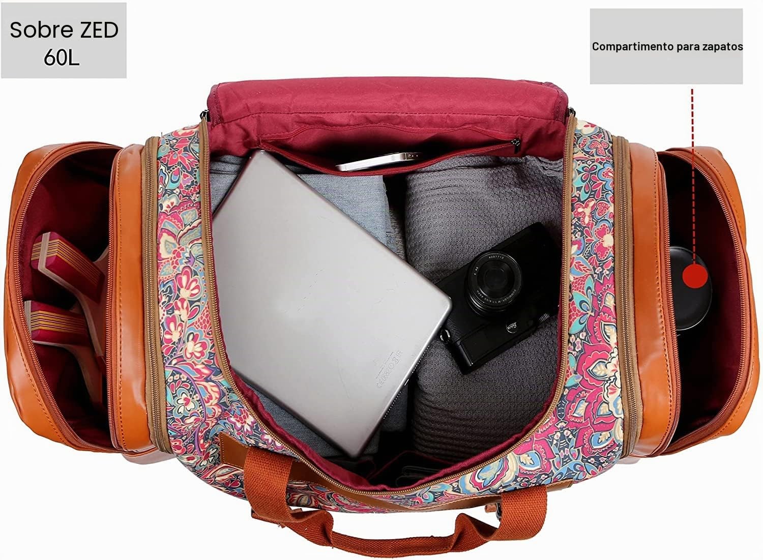 BAOSHA Damas Weekender Bolsa de viaje Mujeres Viaje Duffle Bag Bolsa de Noche para Fin de Semana Noche HB-03, Hs, Casual