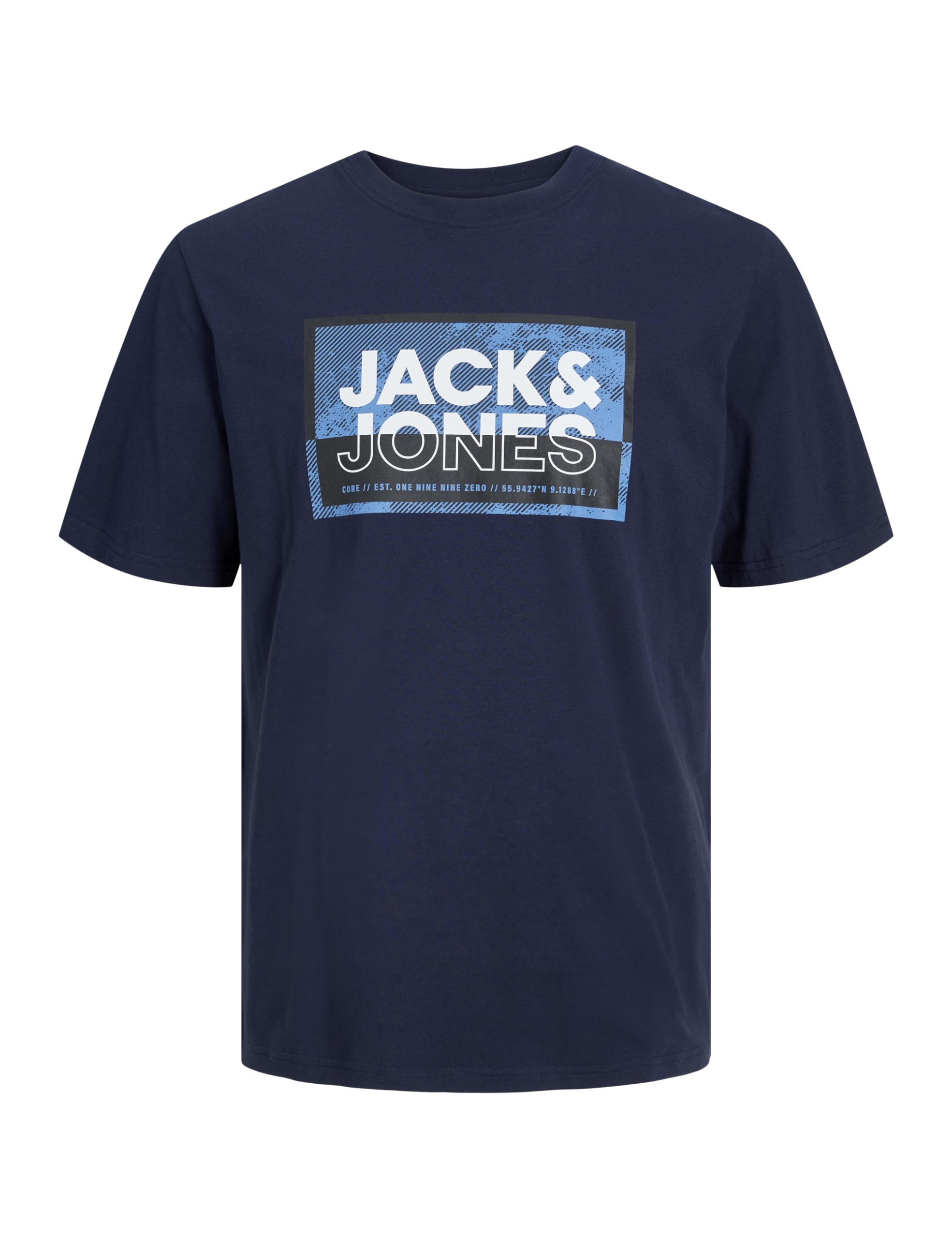 JACK & JONES Herren Jjcolton Photoprint T-Shirt - Cooles Design Für Teens