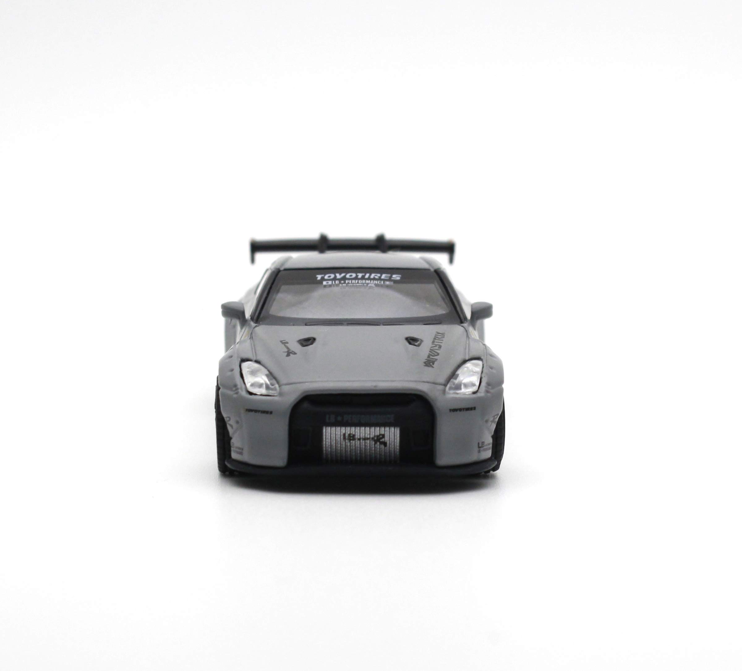 Amazon | MINI GT 1/64 LBWORKS ニッサン GT-R R35 GTウイング マット