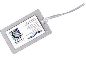 C-Line Luggage Tag Cards with Straps