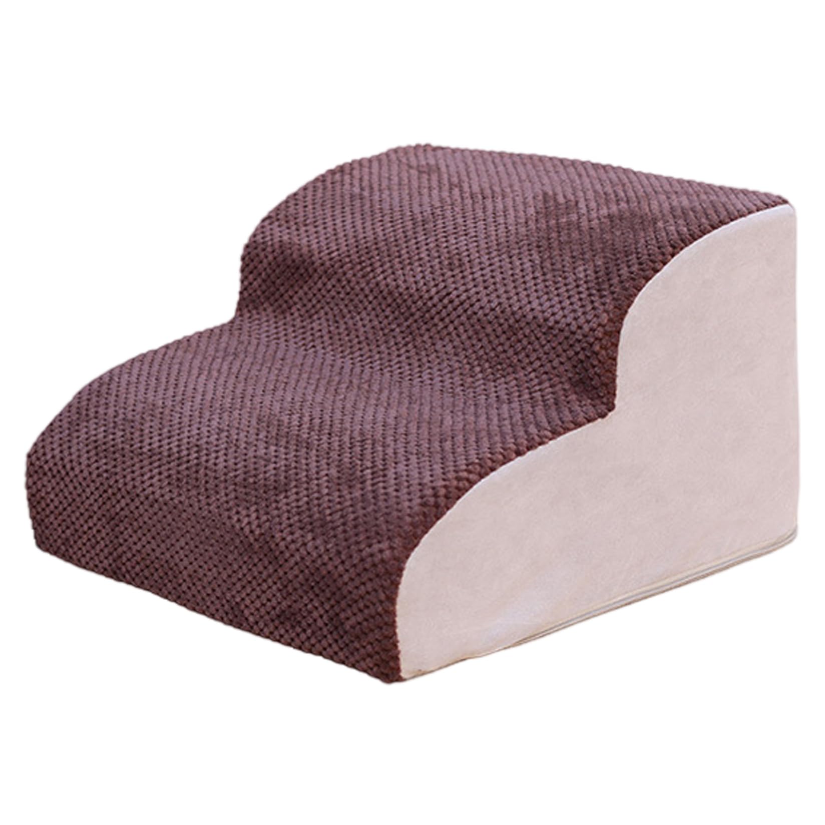 Escalier pour chien et chat à 2 marches - Rampe en éponge de 10 cm