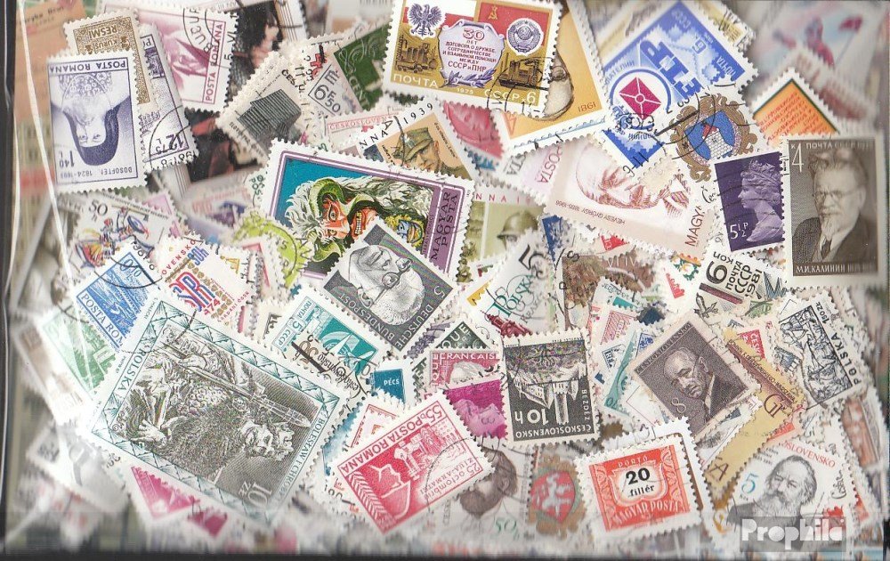Prophila Collection Europa 5.000 Varios Sellos Europa con Alemania (Sellos para los coleccionistas)