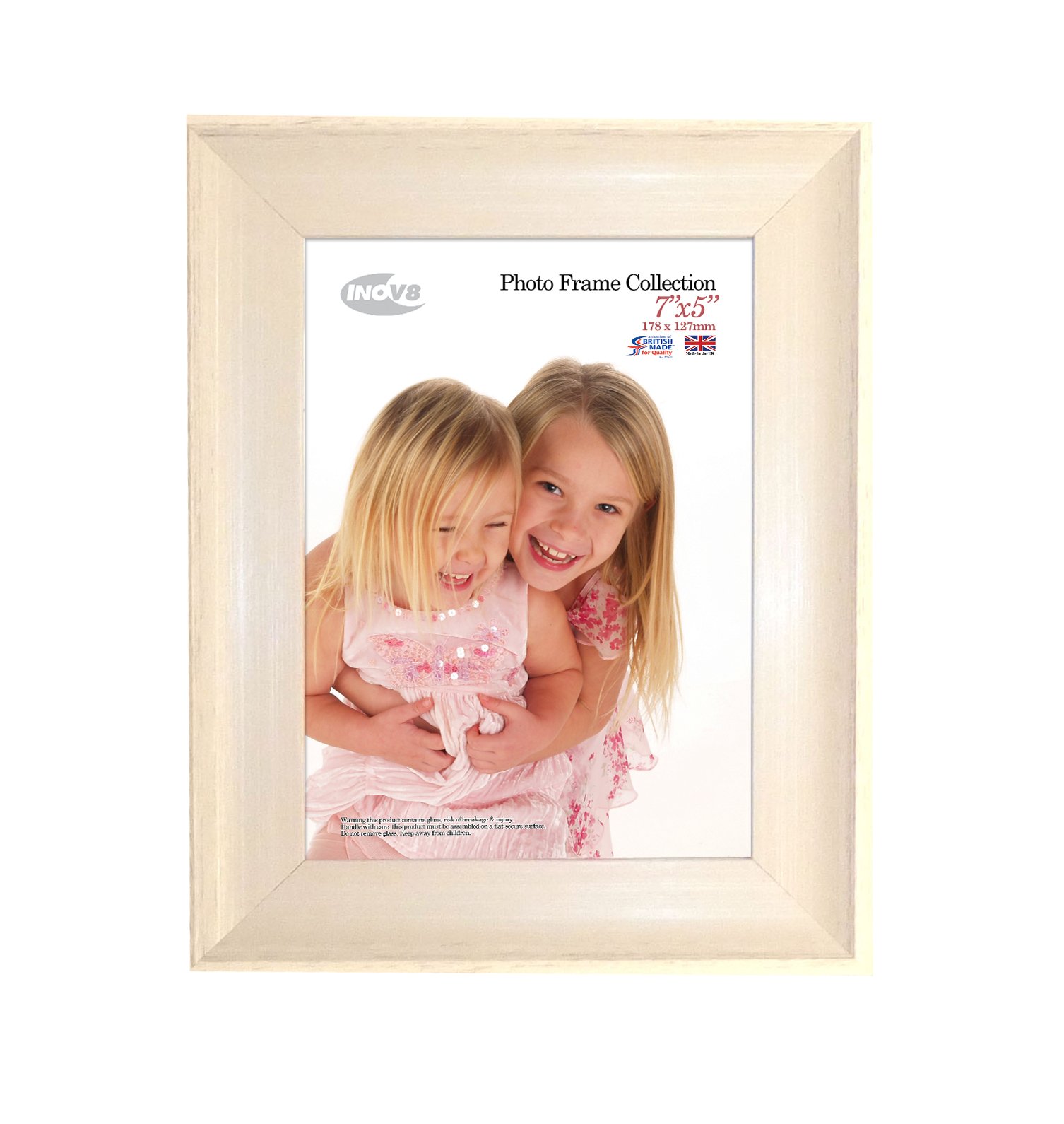 Inov8 Isla Stone Photo Frame, 7 X 5-Inch