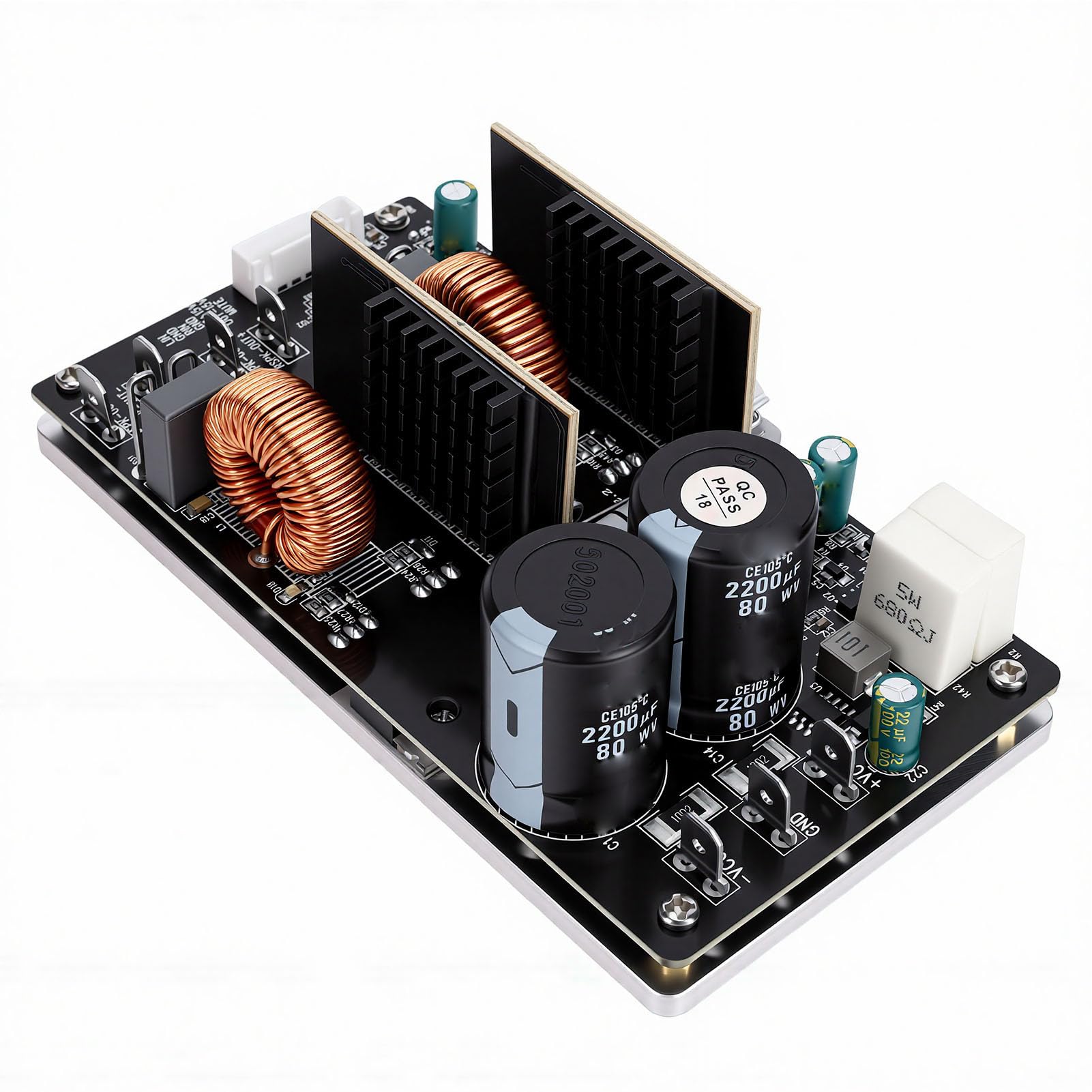 Scheda Amplificatore a Doppio Canale, Potente Modulo Amplificatore di Potenza di Classe D, Uscita da 800 W per Sistemi Audio Domestici e Automobilistici, Materiale PCB