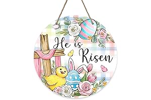 He is Risen Wall Decor | Easter Door Sign