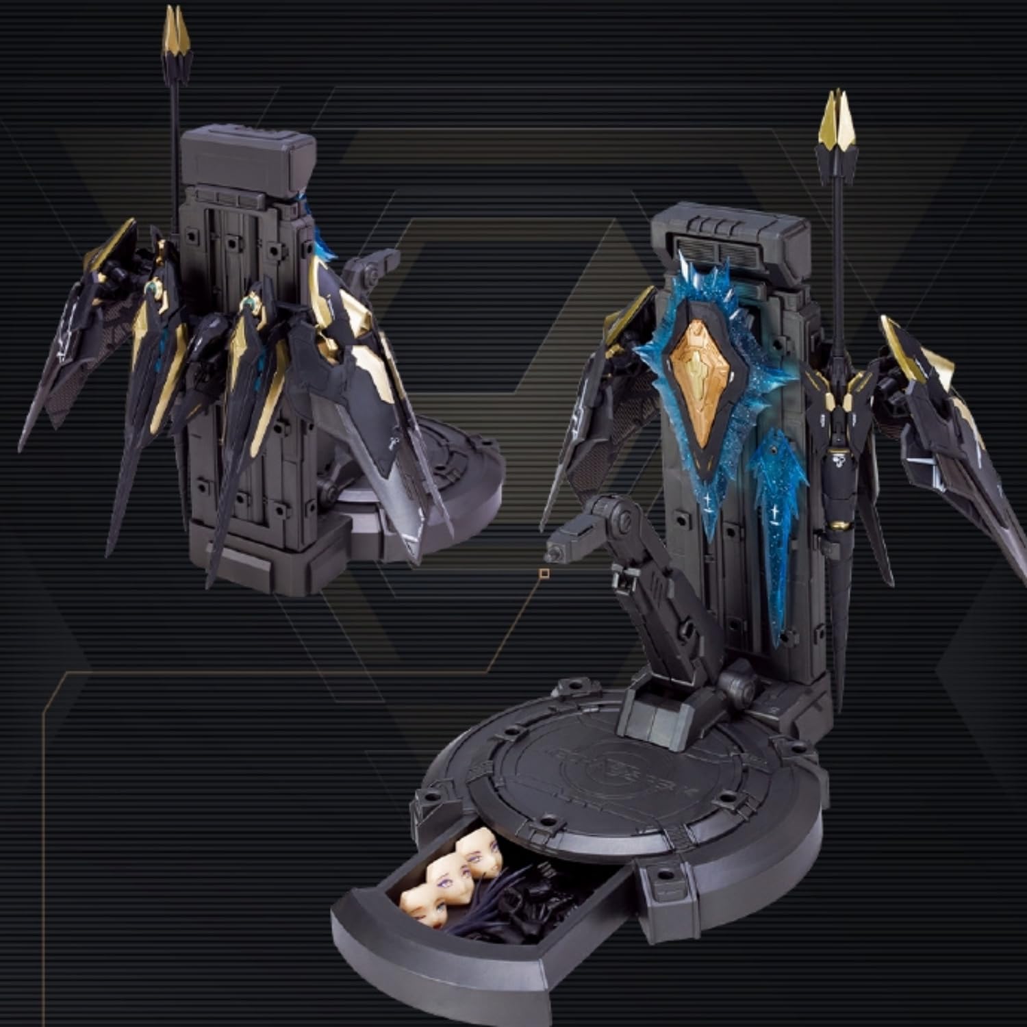 Amazon | 「特典」将魂姫X解限機 1/10 ブラックパンサー 黒豹 1/10 美