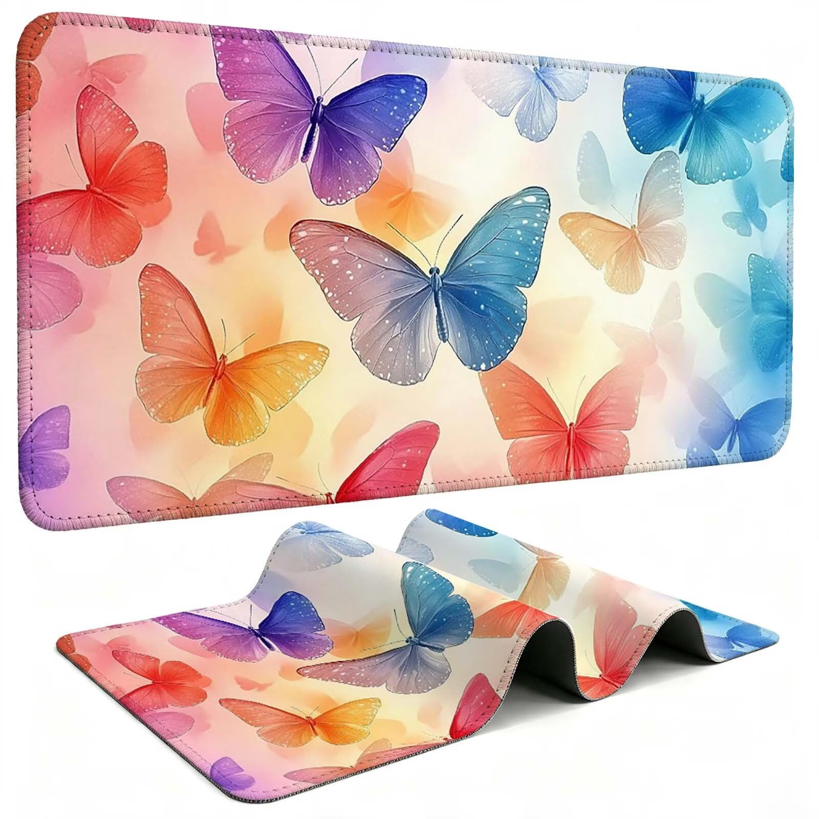 Tapis de Souris Gaming, Couleur sous Main Bureau XXL 1200x600cm g811g-447