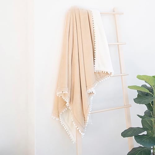 Miniatura 8 de MONDAY MOOSE Fundas de almohada decorativas de 16 x 16 pulgadas y manta de forro polar de 50 x 60 pulgadas, mezcla y combina para la decoración del