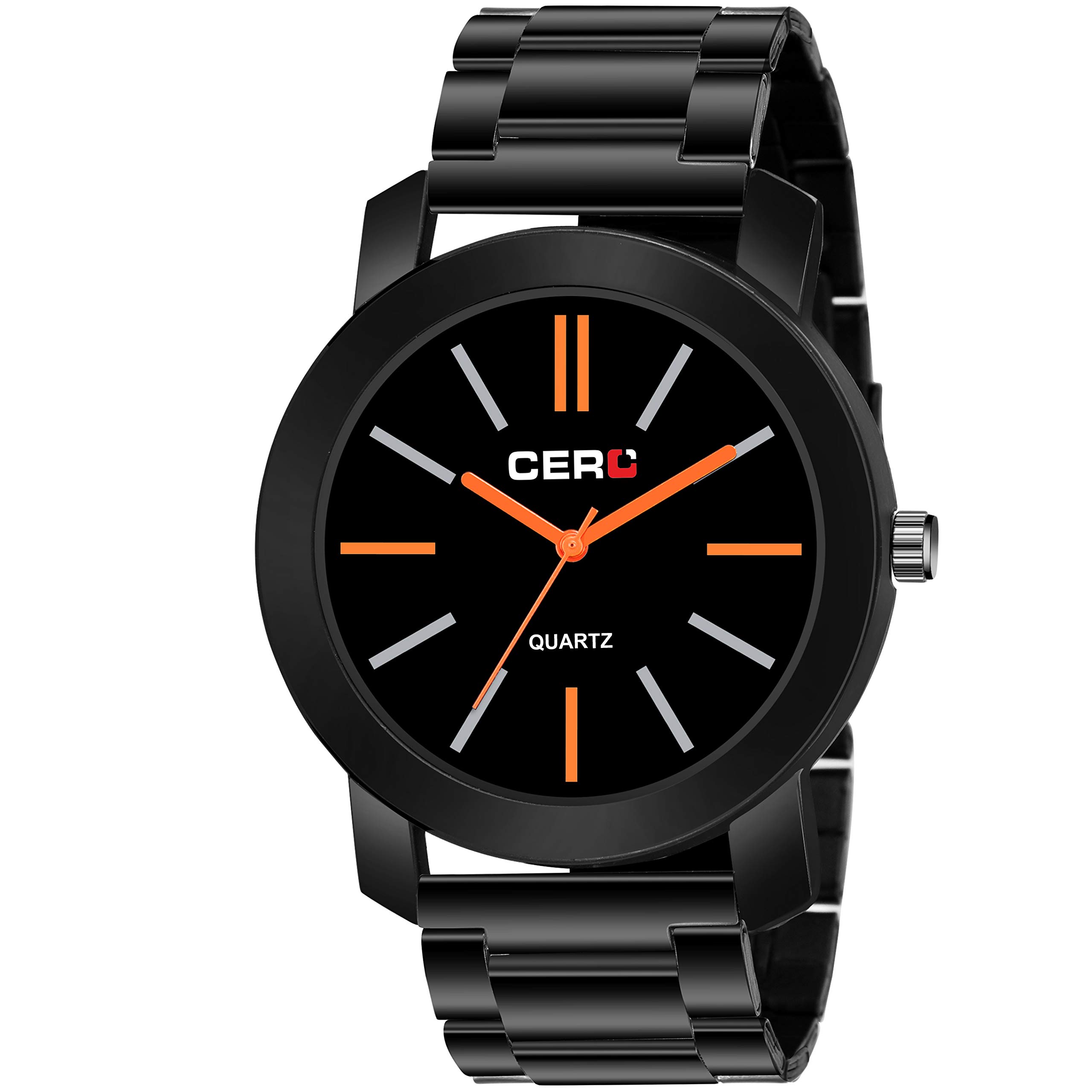CERO Analogue Mens & Boys Watch (Black Dial & Strap) (B085DDF1ZR) Amazon Price History, Amazon Price Tracker