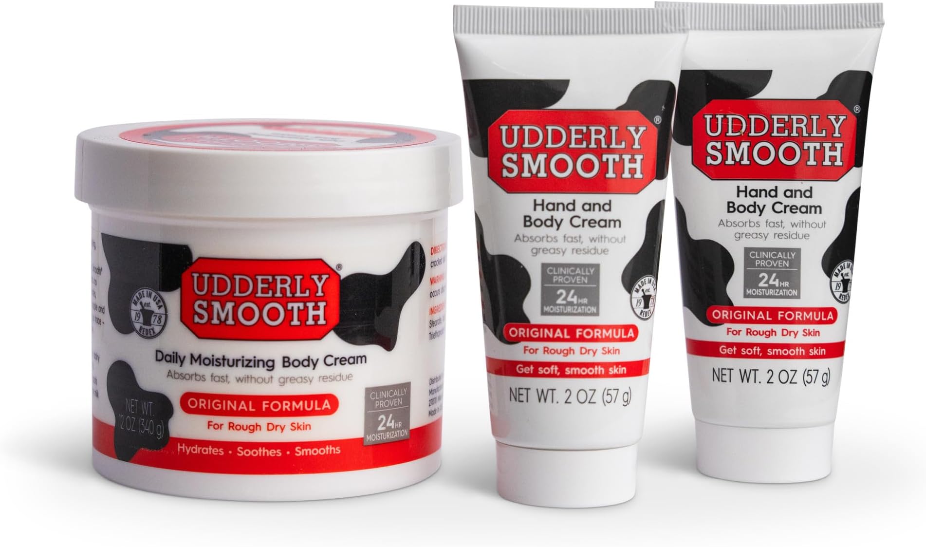 NonGreasy Hand and Body Moisturizer Cream Bundle 1 Kit, 3 Count