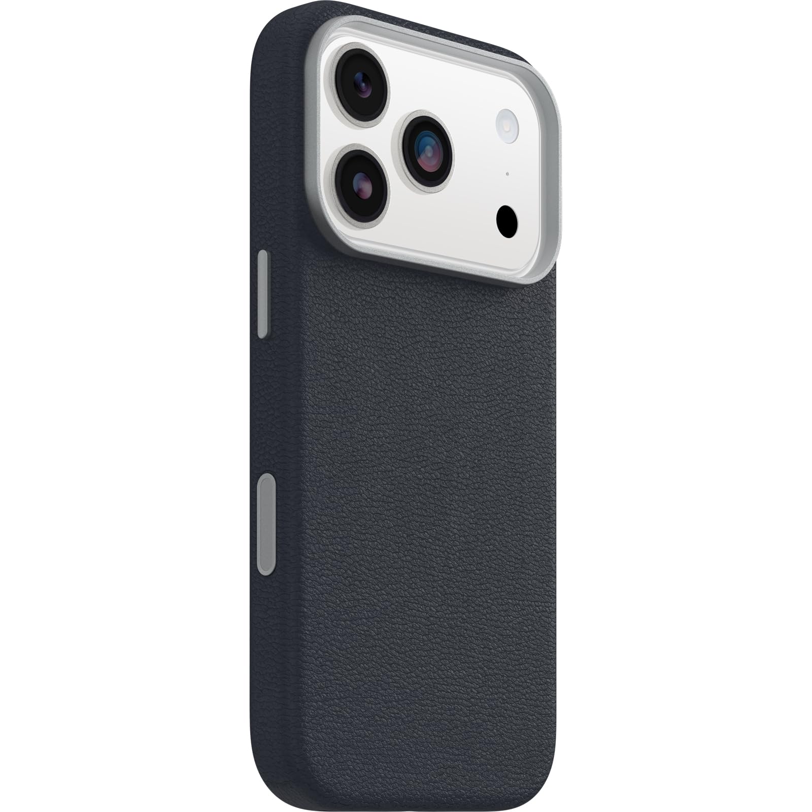 OtterBox Symmetry Cactus Leather MagSafe cover per iPhone 17 Pro, Blu | Custodia MagSafe, sottile, antiurto e cadute, testata 3x vs norme MIL-STD 810G in pelle vegana derivata dal Cactus