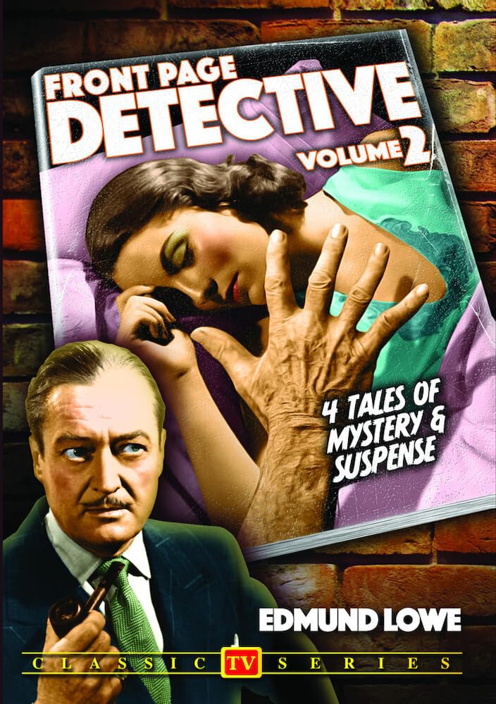 Front Page Detective Volume 2 USA DVD para coleccionistas de cine negro americano