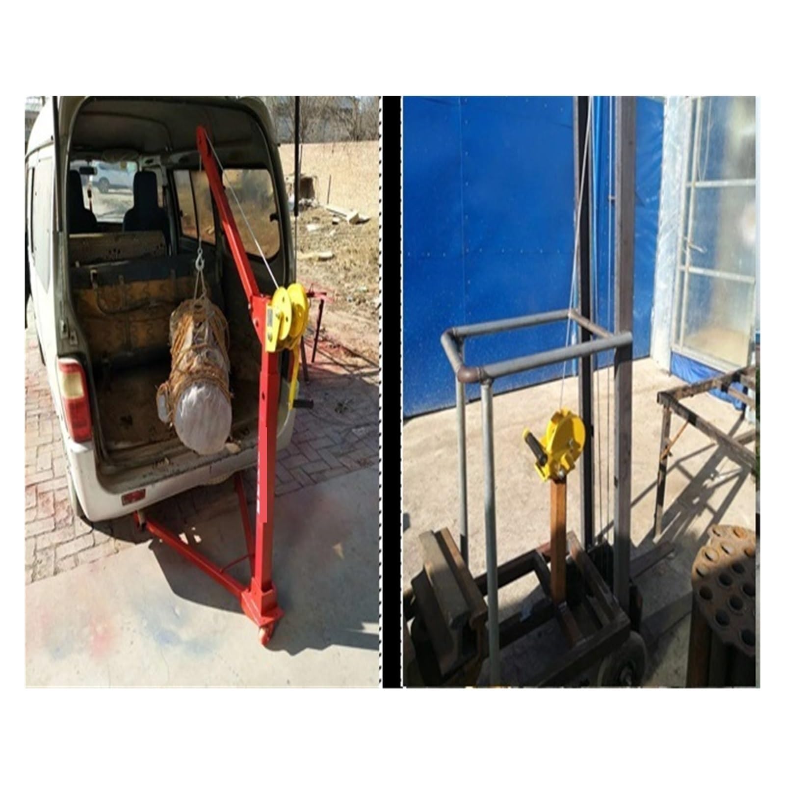 Verricello a mano Verricello Manuale Automatico For Barche Da 2600 Libbre 5M--15M Con Autobloccante Con Fune E Gancio, Strumento Di Riparazione Pneumatici For Estrattore Manuale Per il traino di rimor