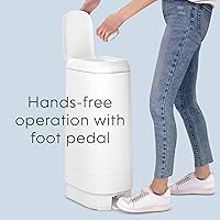 Vista 4 de Diaper Genie Signature Gift Set Includes Easy Roll Refill with 48 Bags Holds Up to 2256 Newborn Diapers, Plastic