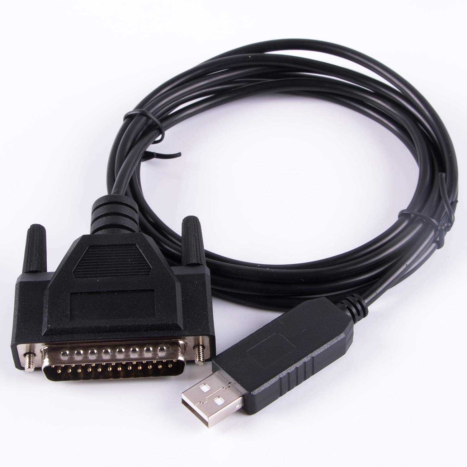 FTDI USB RS232 auf DB25 Kabel für Fanuc CNC-Steuerung, Datenübertragung, serielles Kabel, kompatibel C-232R US-232R (180 cm)