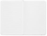 Vista 7 de Minimalism Art, diario de tapa dura premium, tamaño pequeño, clásico de 5" x 8.3", de 122 páginas numeradas, bolsillo con refuerzo, marcador