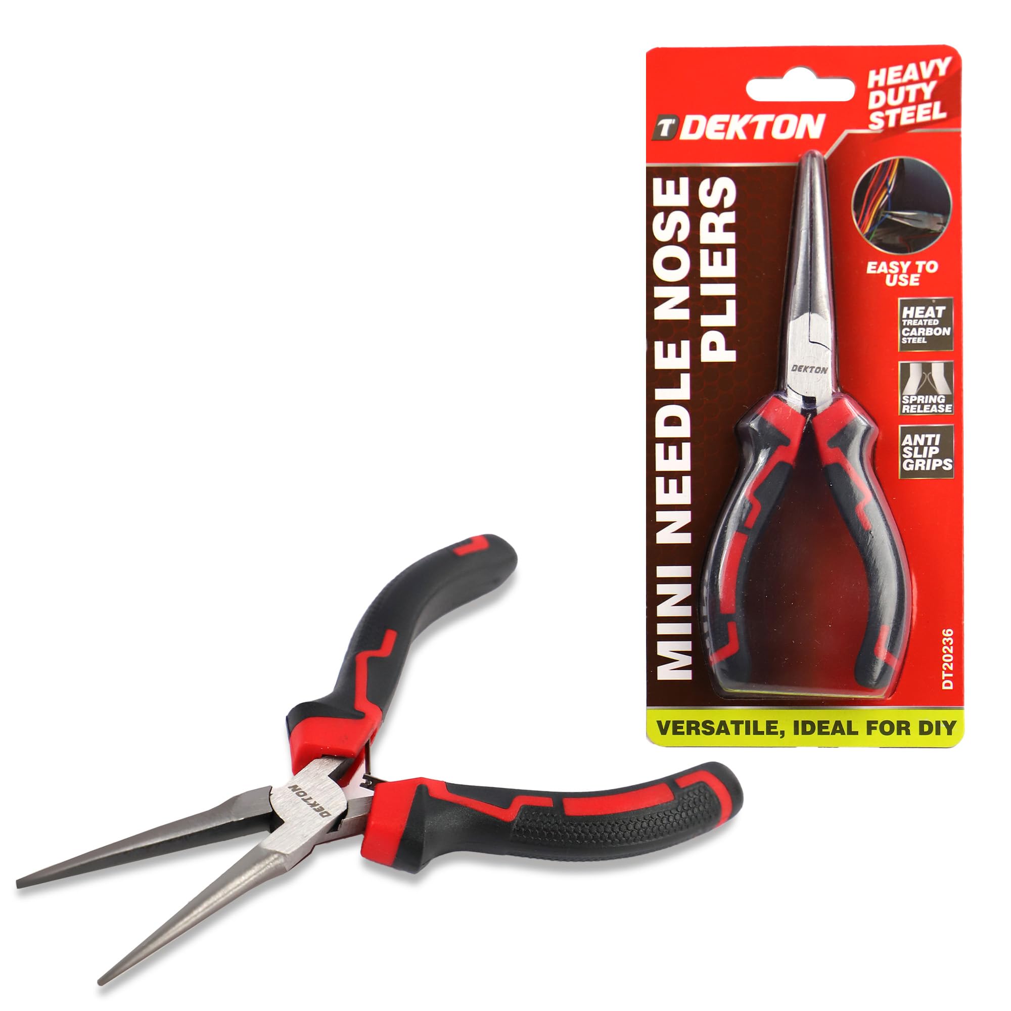 B&Q - Generic Dekton Mini Needle Nose PliersDt20236