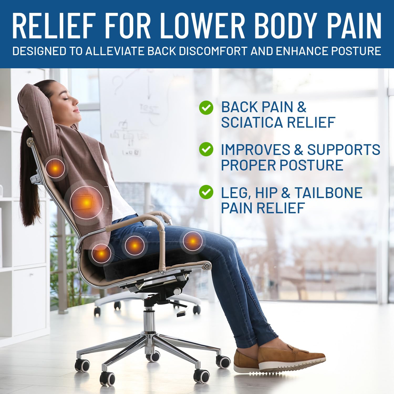 Posture Best Chair For Sciatica Office Chair Sciatica Relief Best