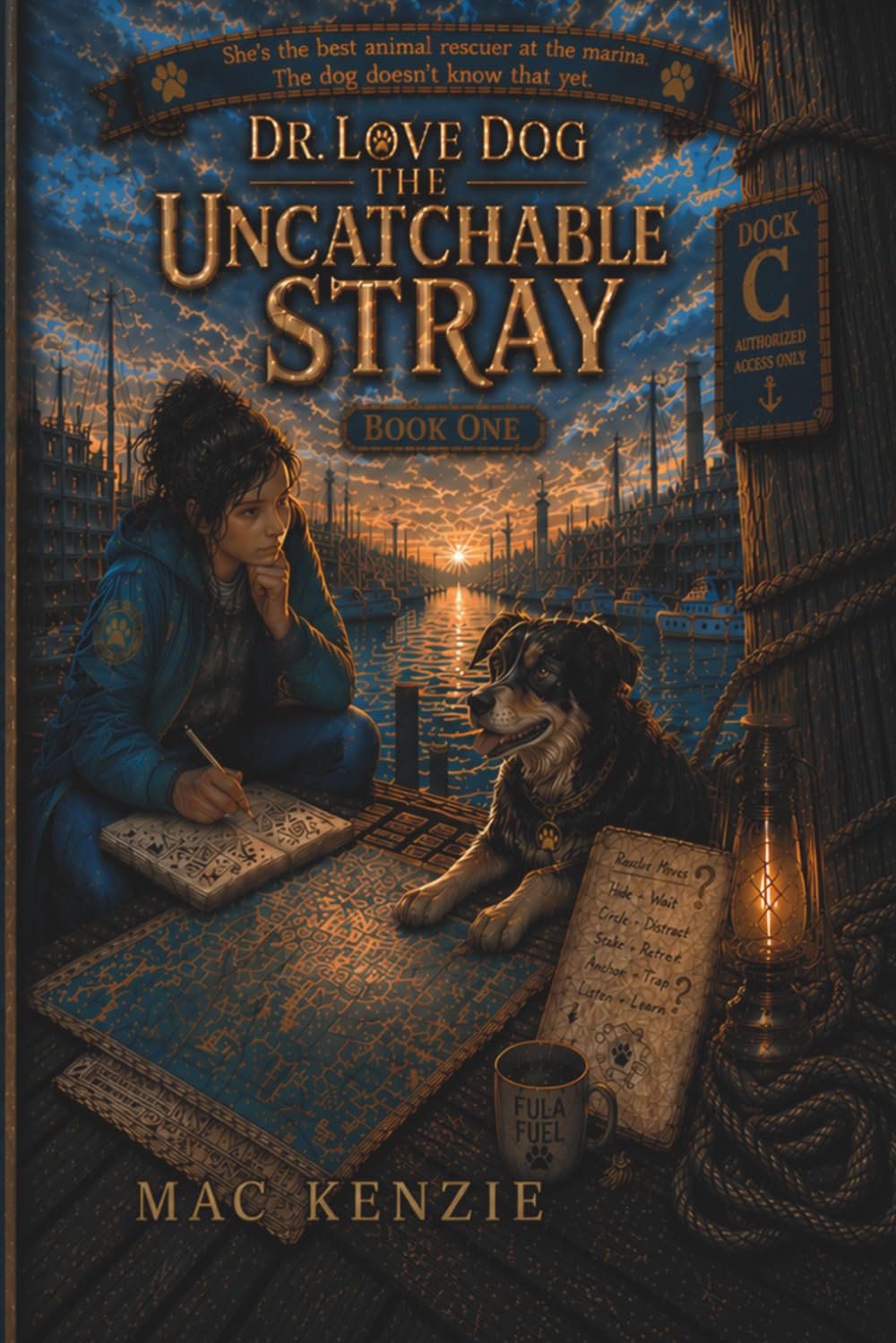 Dr. Love Dog - The Uncatchable Stray: She's the best animal rescuer at the marina. The dog doesn't know that yet.: 1