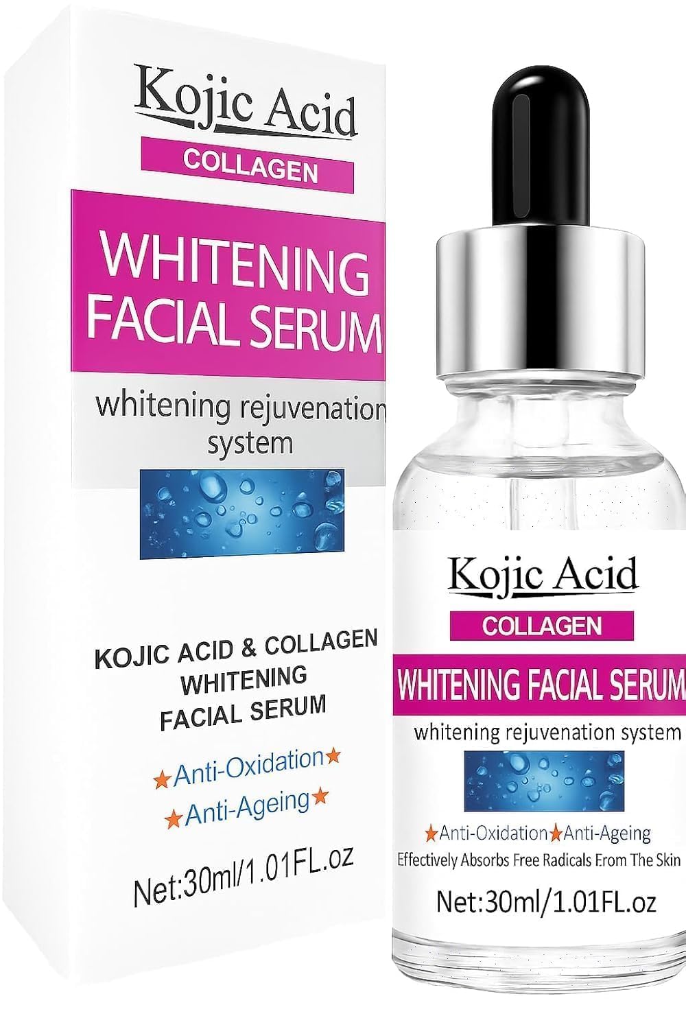 Kojic Acid Facial Serum with Collagen | Hydrating Face Serum for Even-Looking Skin Tone | Lightweight Daily Skin Care Serum - Review, Price and Buying Guide