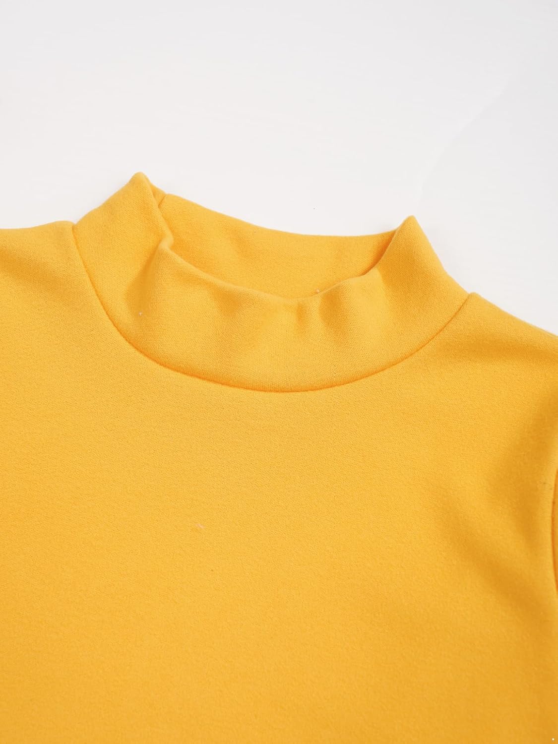 Kids Boys Girls 3 Pack Thermal Underwear Top Fleece Lined Long Sleeve Mock Neck T-Shirt for Winter Casual Wear