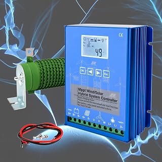 12000W Solar & Wind Hybrid System MPPT Charge Controller - Efficient Wind Solar Charge Controller for 12V Systems, Off-Grid Renewable Energy Solution