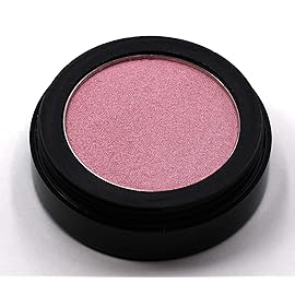 Pure Ziva Pink Glow Satin Light Baby Pink Opal Sunkissed Shimmering Shimmer Pressed Powder Single Vegan Eyeshadow; Talc, Paraben & Cruelty Free