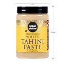 Urban Platter Tahini Paste, 500g (Smooth & Creamy White Sesame Paste, No Additives, Ideal for Hummus, Shawarma Sauce, Baba Ghanoush & Salad Dressings) gallery image