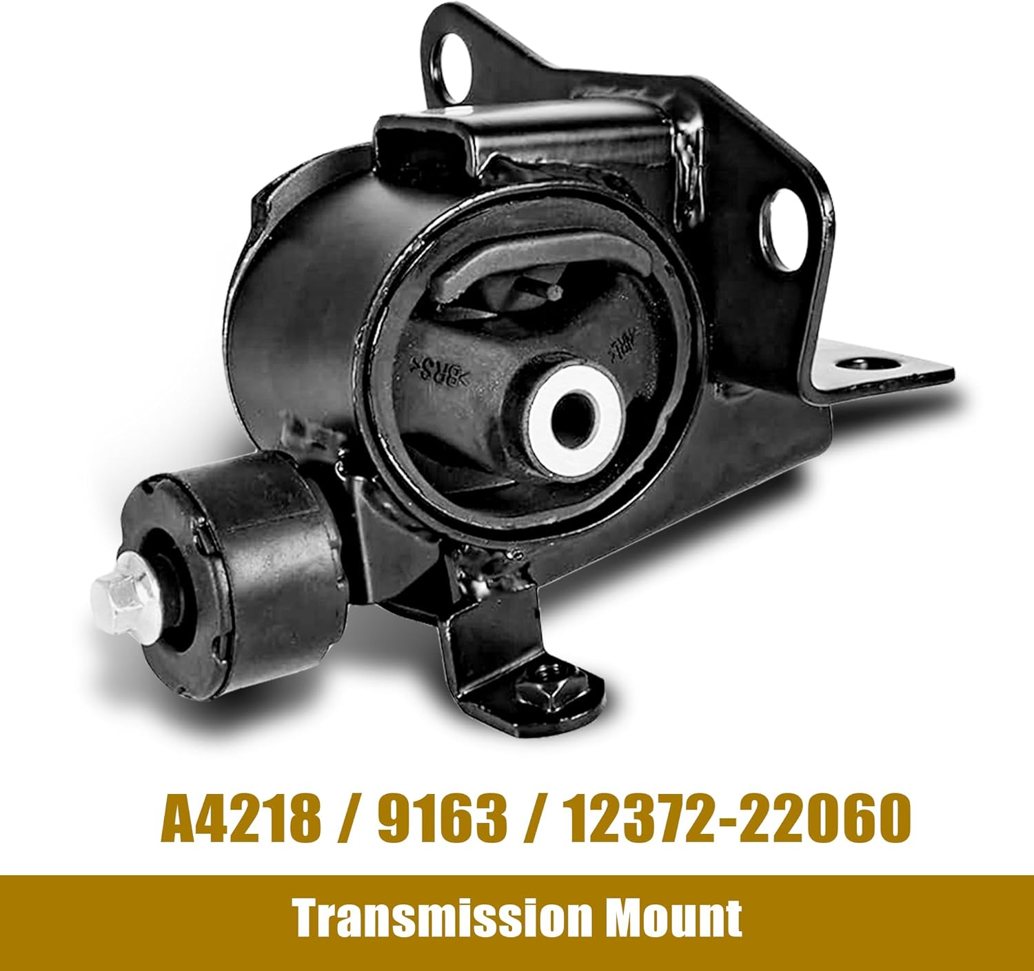 PartsFlow Set of 4 Engine Motor Transmission Mount Kit for 2003 2004 2005 2006 2007 2008 Toyota Corolla 1.8L for 2003-2008 Pontiac Vibe 1.8L Matrix Base XR 1.8L 2WD 2WD A4220 A4219 A4218 A4221