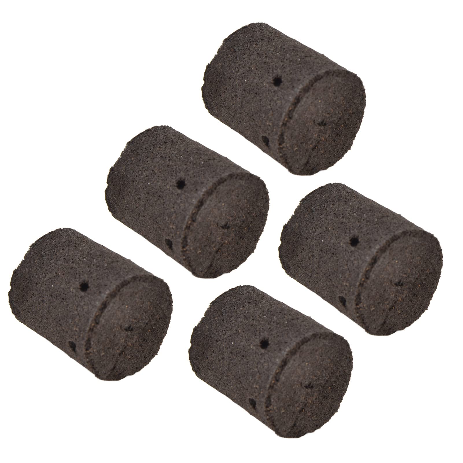 50Pcs Éponges de Démarrage Graines, Charbon Bambou pour Germination Plantes, Éponges de Croissance Compatibles avec Systèmes Hydroponiques et Sol, Accessoires Jardinage Semis Legumes Fleurs