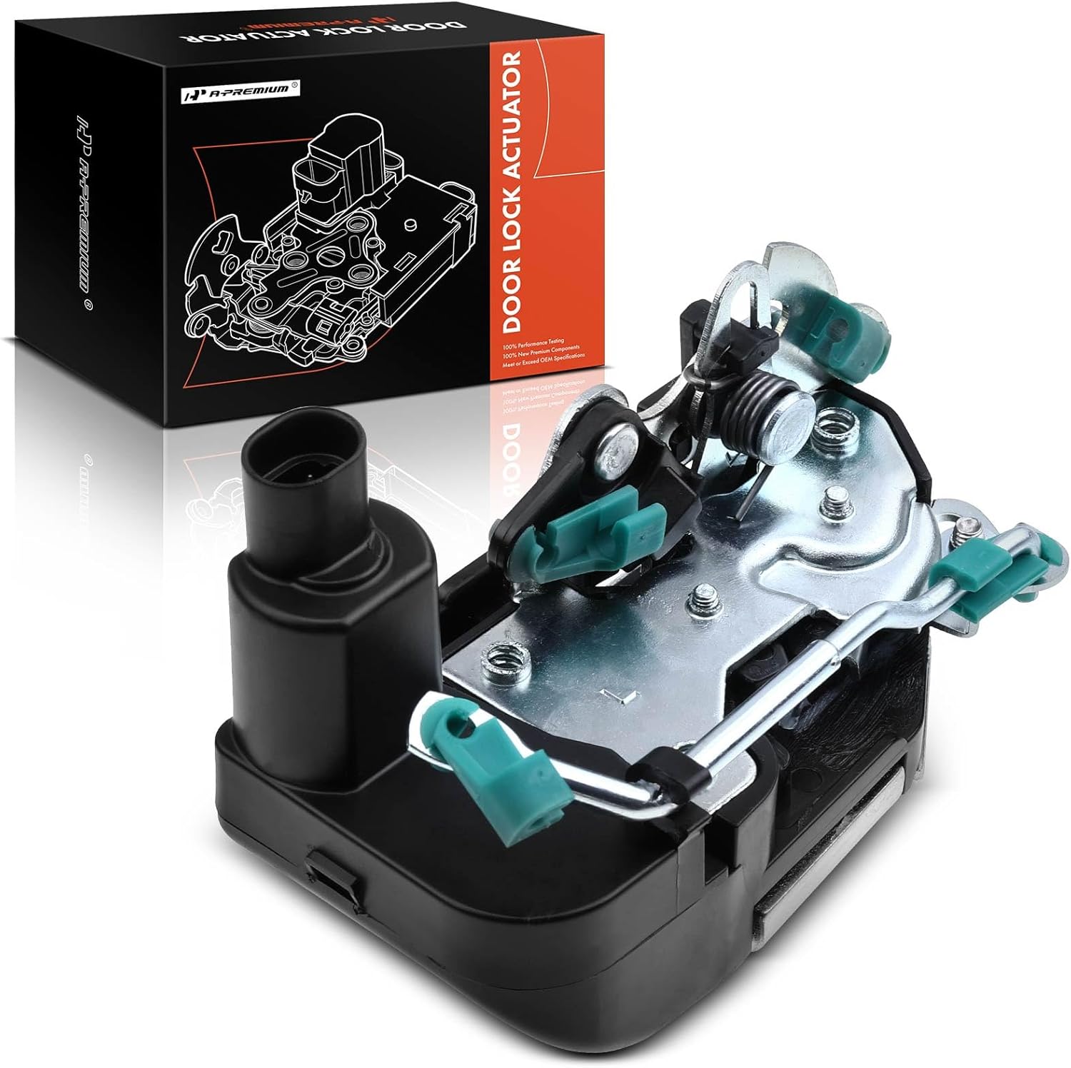 A-Premium Rear Left Driver Side Door Lock Actuator Compatible with Jeep Cherokee 1997-2001 Sport Utility, 4 Door, with Power Locks