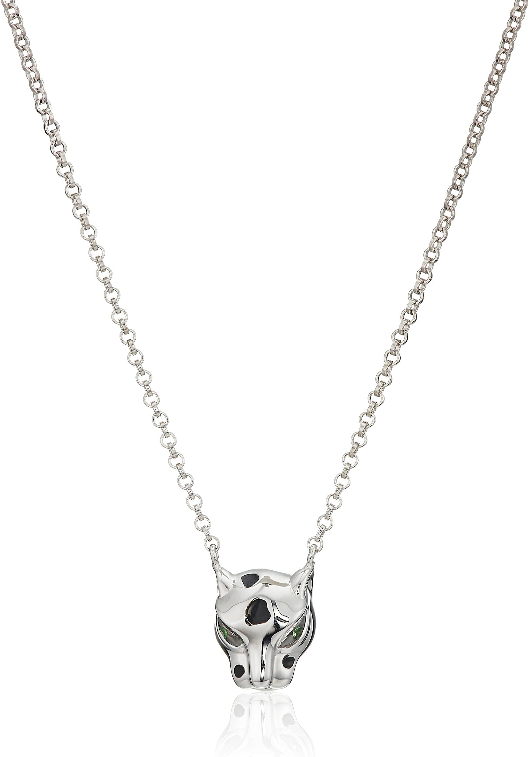 Effy Womens 925 Sterling Silver Tsavorite Necklace, 18