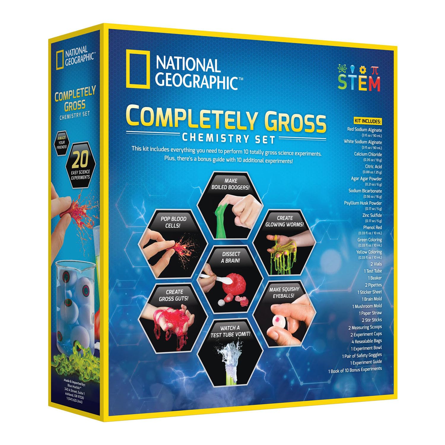 National Geographic Juego de química Completamente Gruesa
