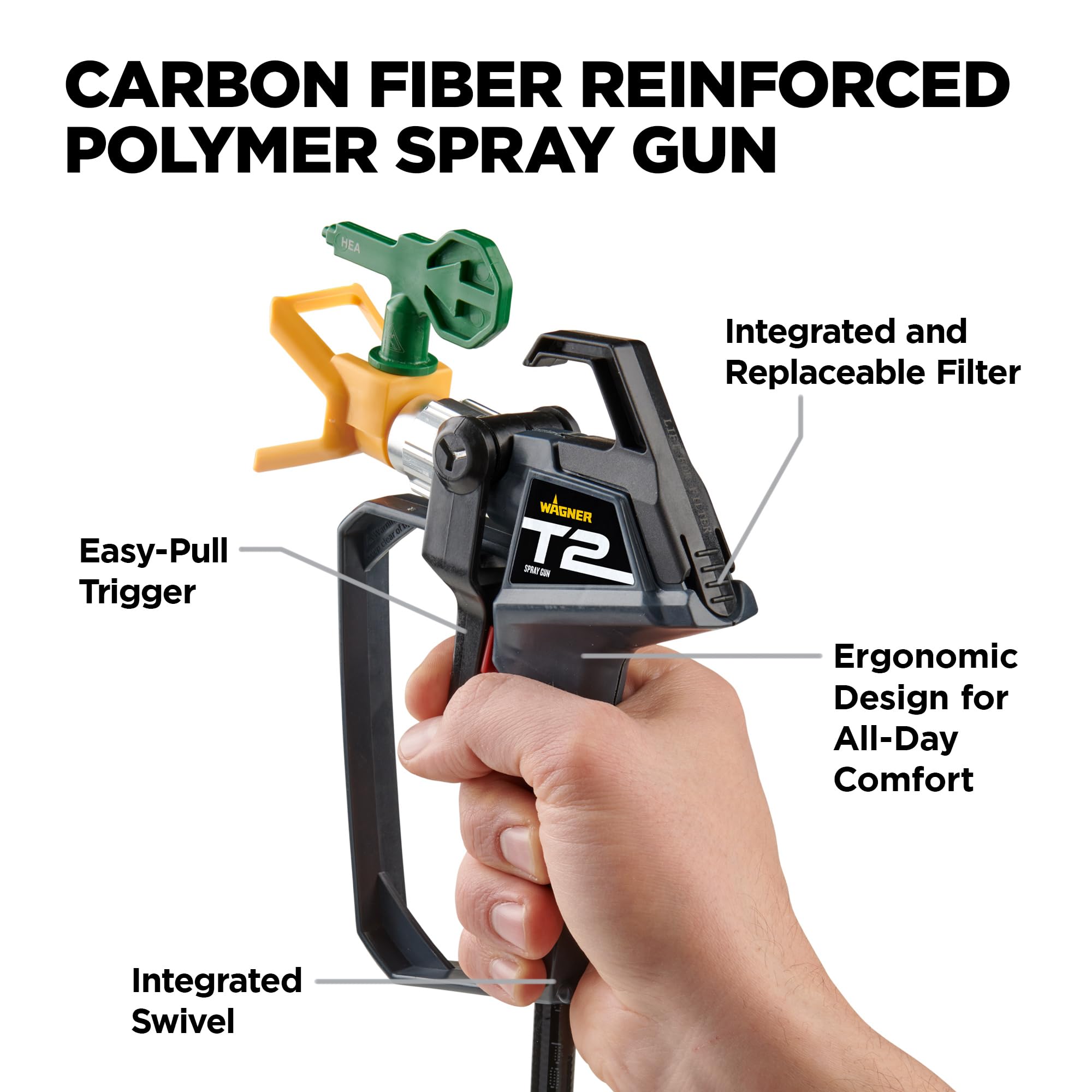Wagner Control Pro 130: Airless Paint Sprayer -6