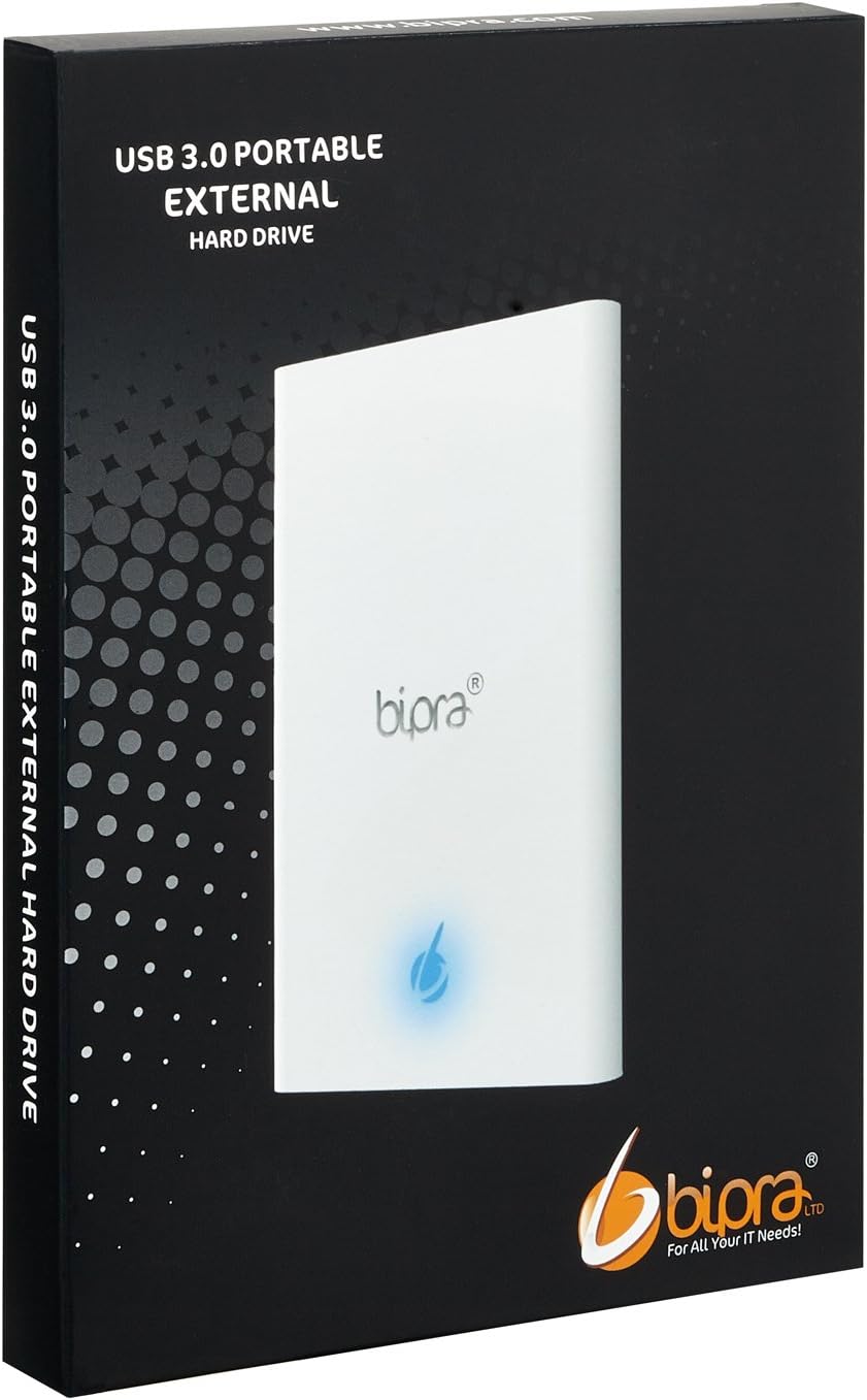 S3 2.5 inch USB 3.0 Mac Edition Portable External Hard Drive - White (1 TB)