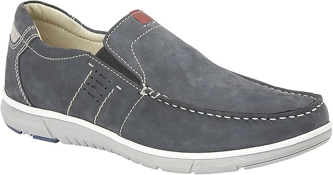 Mens nubuck slip on shoes Clearance