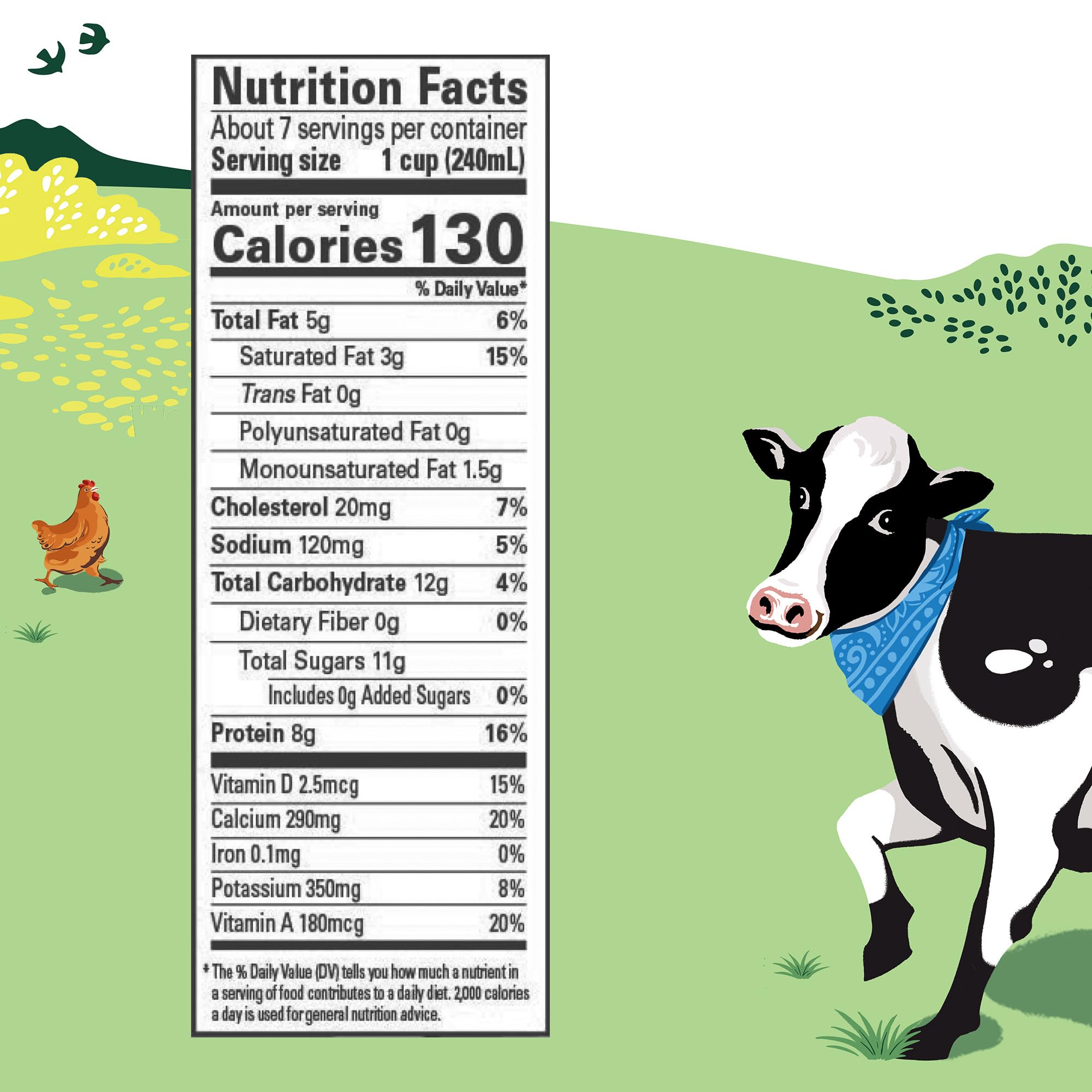 Organic Valley Grassmilk 100% Grass Fed 2% Reduced Fat Milk, Organic, 59 fl oz