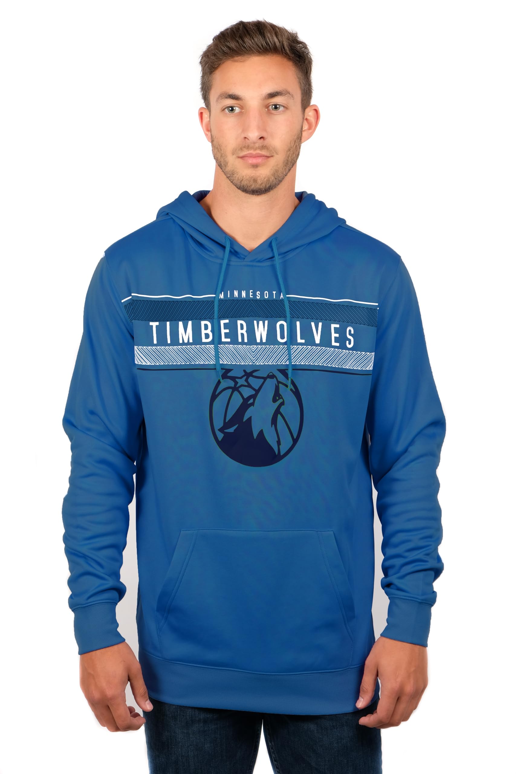 Ultra Game Sweat À Capuche en Polaire Poly Midtown NBA Sweat à Capuche en Polaire pour Homme Homme (Lot de 1)