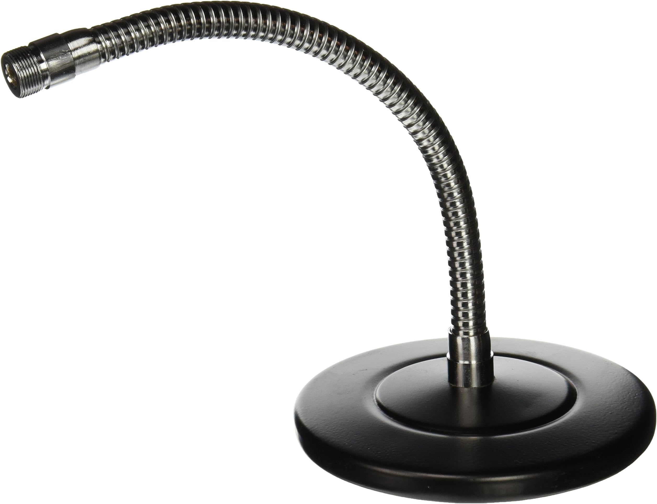 Podium Pro MS3 Tabletop Microphone Stand Gooseneck DJ Podcast Recording Mic Stand