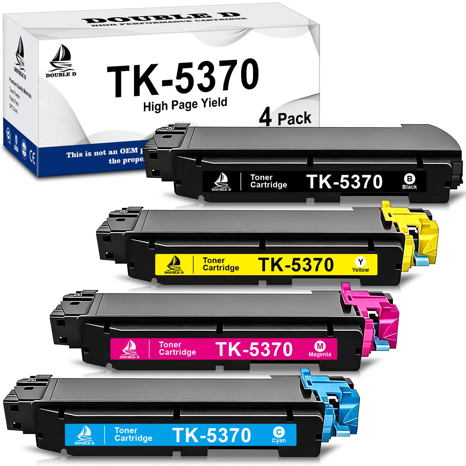 DOUBLE D TK-5370 Toner per Kyocera TK-5370 per Kyocera ecosys MA3500,PA3500