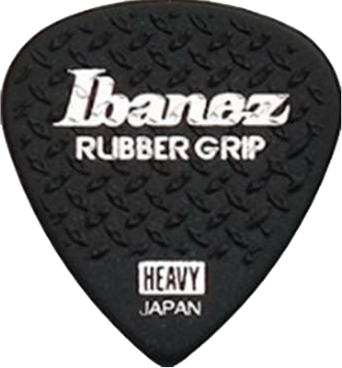 Ibanez PPA16HRG Wizard Series, Rubber Grip Picks 6 Pack 1.0mm (PPA16HRGBK),Black