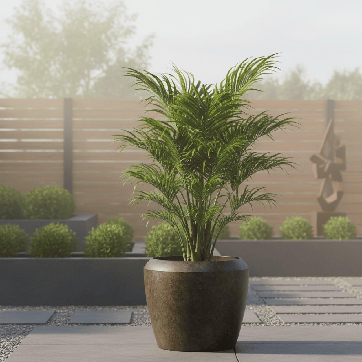 Blumentopf Liora - 44x40 - Beige - Blumentopf für den Innen- und Außeneinsatz - Übertopf - Pflanztopf - Pflanzgefäß
